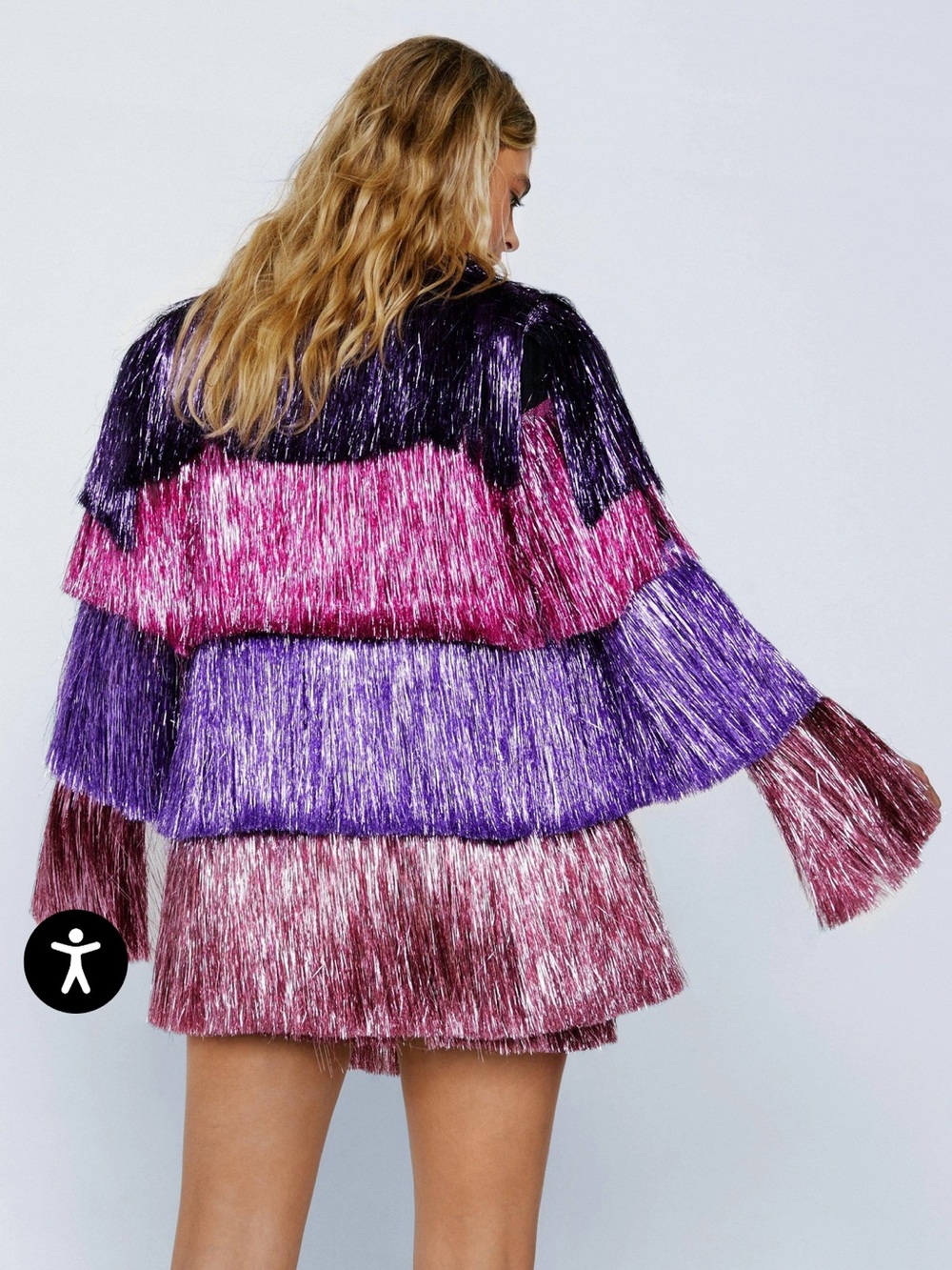 Nasty gal fringe jacket - Picture 4 of 7